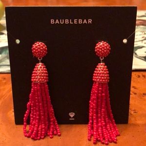 NEW! Baublebar piñata tassel drop earrings.